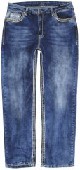 Lavecchia 503 Comfort Fit Stretch Jeans Stonewash