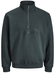 Jack & Jones Bleecker Branding High Neck Sweatshirt Forest River