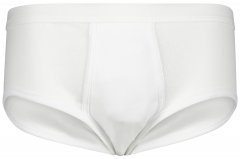 Adamo Royal Fine Ribbed Briefs White