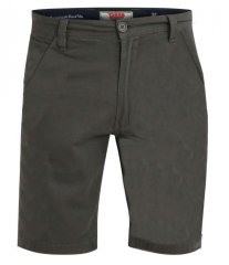D555 Opala-2 Khaki Stretch Chino Shorts