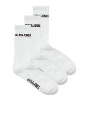 Jack & Jones Melvin Tennisstrumpor Vit 3-pack