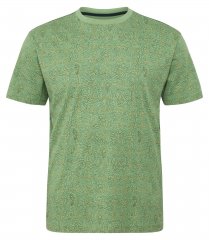 North Latitude Allover Printed T-shirt Mintgrön