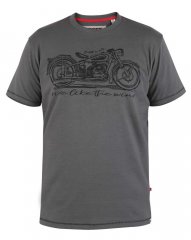 D555 Puxton Motorbike Printed T-Shirt