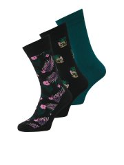 Jack & Jones Pineapple Skulls Strumpor Svart 3-pack