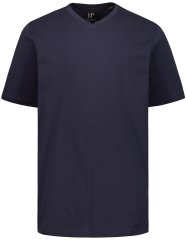 JP1880 702415 T-shirt med V-ringning Mörkblå