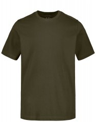 JP1880 702558 T-shirt med rund hals Mörkoliv