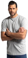 JP1880 702637 T-shirt med rund hals 2-pack Gråmelerad