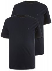 JP1880 702637 T-shirt med rund hals 2-pack Mörkblå