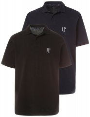 JP1880 704317 Pikétröja 2-pack Svart/Mörkblå