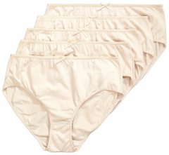 Ulla Popken 710201 Trosor 5-pack Beige