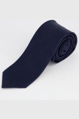 JP1880 711267 Sidenslips extralång Mörkblå
