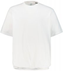 JP1880 712616 T-shirt med magpassform Vit