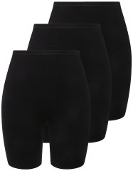 Ulla Popken 716595 Boxertrosor 3-pack Svart