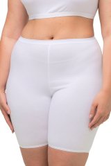 Ulla Popken 716595 Boxertrosor med skavskydd 3-pack Vit