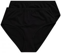 Ulla Popken 723498 Trosor 2-pack Svart