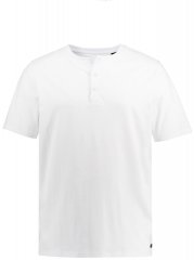 JP1880 726695 Henley t-shirt Vit