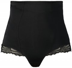 Ulla Popken 781632 Formande trosor med hög midja Svart