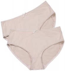 Ulla Popken 781658 Trosor 2-pack Beige