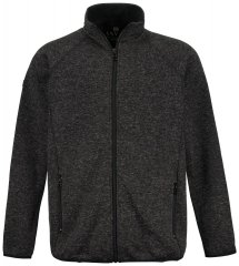 Jay-Pi 802394 Stickad fleecejacka Svart