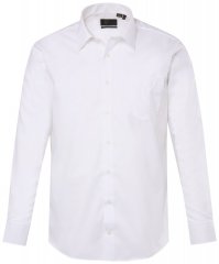 JP1880 804890 Långärmad strykfri Business-skjorta Vit