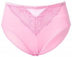 Ulla Popken 811602 Trosor med spets Rosa