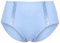 Ulla Popken 815268 Randiga trosor Ljusblå