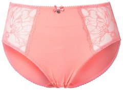 Ulla Popken 822864 Trosor med spets Ljusrosa