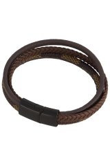 JP1880 824904 Armband extralångt Mahognybrun
