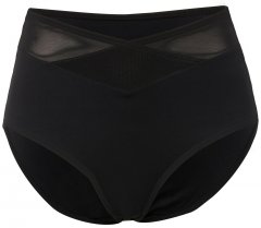 Ulla Popken 825676 Formande trosor med hög midja Svart