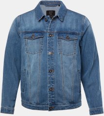 JP1880 826234 Jeansjacka med bröstfickor Denimblå