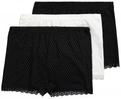 Ulla Popken 827286 Boxertrosor 3-pack Svart