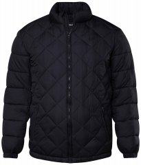 Men+ 494 Quiltad jacka med ståkrage Mörkblå