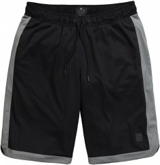 JP1880 Jay-Pi Bermuda QuickDry Mesh Fitness Shorts Black