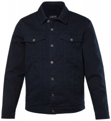 Men+ 446 Jeansjacka med bröstfickor Mörkblå
