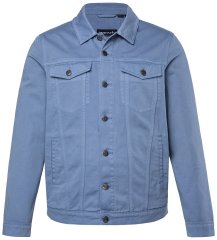 Men+ 446 Jeansjacka med bröstfickor Denimblå