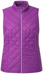 Ulla Popken 840047 Vattenavvisande quiltad väst Lila