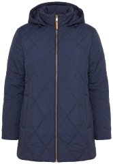 Ulla Popken 841360 Täckjacka Mörkblå