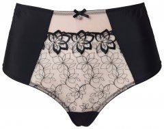 Ulla Popken 845347 Blommiga stringtrosor Gammelrosa