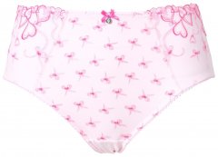 Ulla Popken 845425 Trosor med spets Rosa