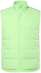 JP1880 845455 Quiltad stretchväst Pistagegrön