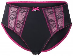 Ulla Popken 845885 Blommiga trosor med spets Rosa