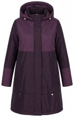 Ulla Popken 849908 Regnjacka Vinröd