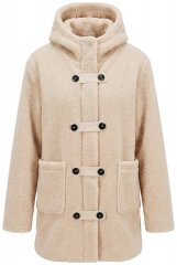 Ulla Popken 850589 Teddyjacka Benvit