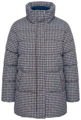 Ulla Popken 851438 HYPRAR quiltad jacka i A-linje Mörkgrön
