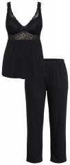 Ulla Popken 851693 Pyjamas Svart