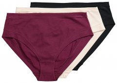 Ulla Popken 851739 Trosor 3-pack Svart