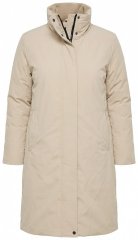 Ulla Popken 851811 Vadderad kappa Beige