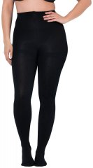 Ulla Popken 852349 Prickiga strumpbyxor Svart