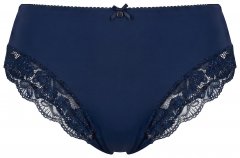 Ulla Popken 852930 Trosor med spets Mörkblå