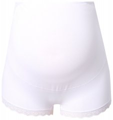 Ulla Popken 853631 Gravidtrosor med spets Vit